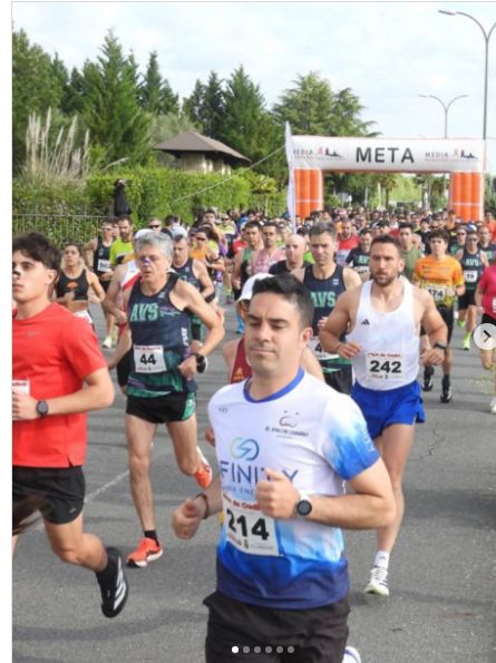Corredor Infinity en una prueba de mayo