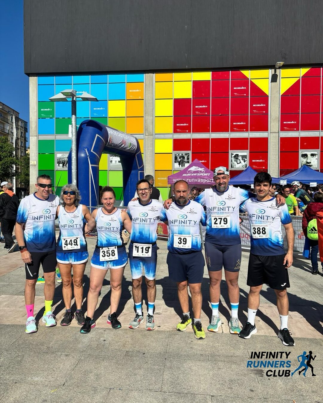 Equipo de Infinity Running Club en Salamanca